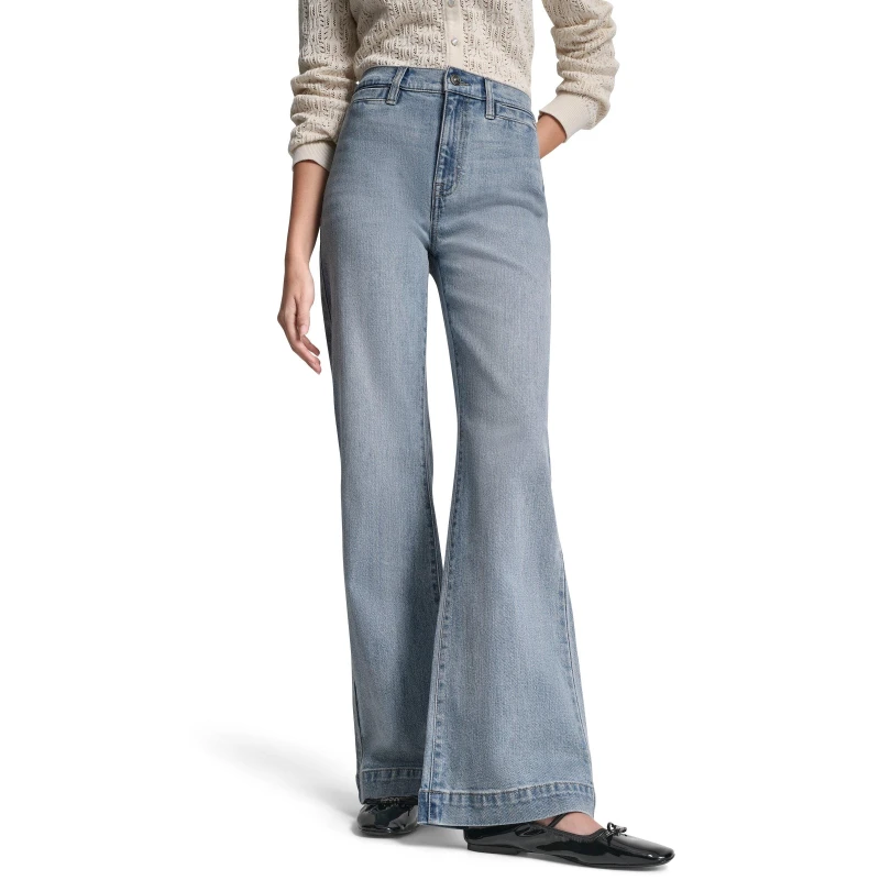 Image of DKNY HR Flare Jns Ld62 Bryant female 26W