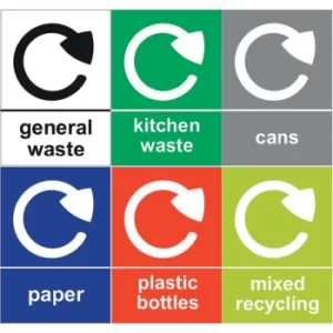 Image of Recycling Stickers (PK6)