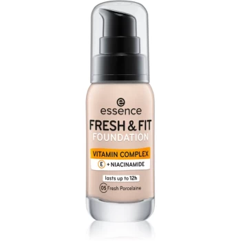 Image of Essence Fresh & Fit Liquid Foundation Shade 05 Fresh Porcelaine 30ml