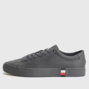 Image of Tommy Hilfiger Corporate Leather Trainers - UK 10.5
