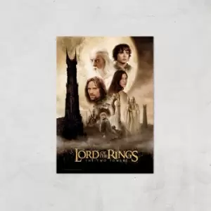 Image of Lord Of The Rings: The Two Towers Giclee Art Print - A2 - Print Only