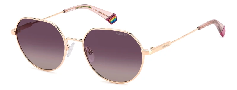 Image of Polaroid Polaroid PLD 6236/S/X S9E/JR Sunglasses Bordeaux Sfumato Sunglasses