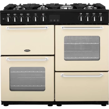 Image of Belling Sandringham 100DFT Gas Hob Dual Fuel Range Cooker