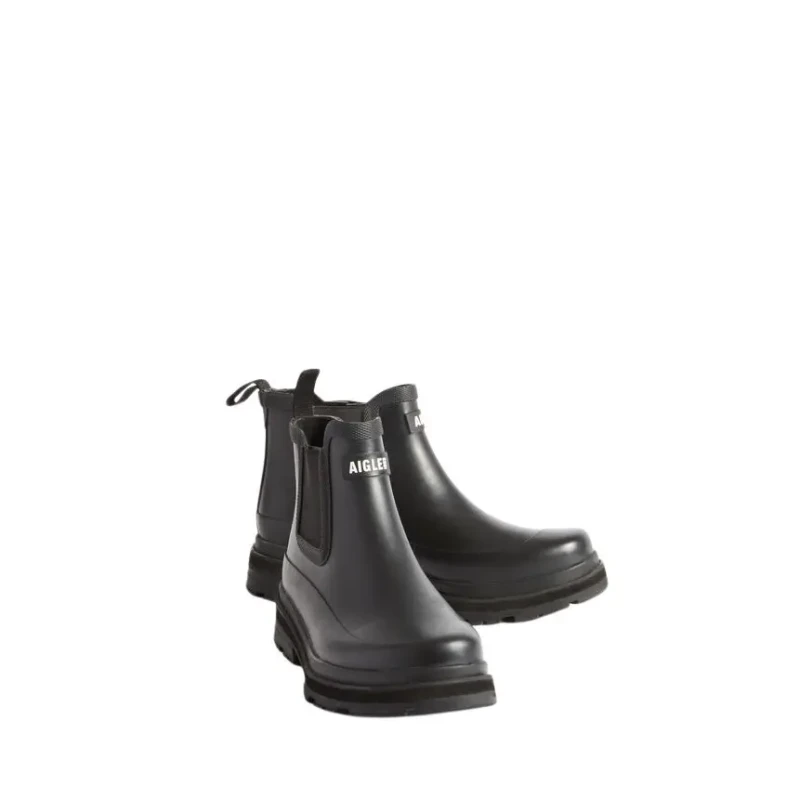 Image of Aigle Womens boots Aigle Soft Rain 2 Noir Female 36