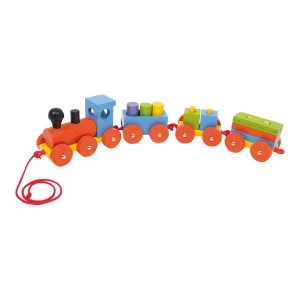 Image of Legler - Small Foot Speedy Train Wooden Kid's Playset (Multi-colour)