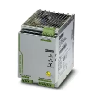 Image of Phoenix Contact QUINT-PS/ 1AC/24DC/20/CO Switch Mode DIN Rail Power Supply 85 264V ac Input, 24V dc Output,
