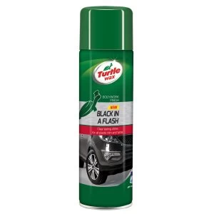 Image of Turtle Wax Turtlewax Black in a Flash - 500ml