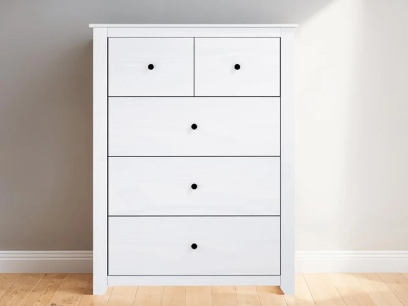 Image of LPD Havana White 32 Drawer Chest of Drawers