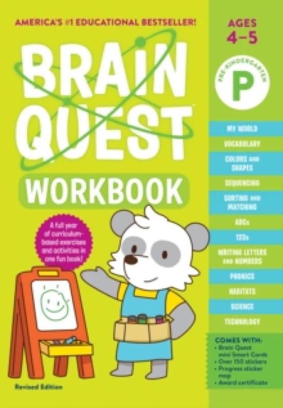 Image of Brain Quest Workbook: Pre-K (Revised Edition) Paperback / softback