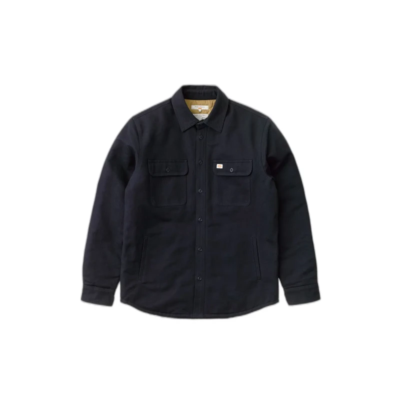 Image of Nudie Jeans Overshirt Nudie Jeans Glenn Padded Bleu Male M
