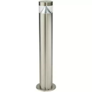 Image of Endon Pyramid - Outdoor Bollard Light Stainless Steel IP44