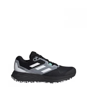 Image of adidas Terrex Two Flow Trail Running Shoes Womens - Core Black / Crystal White / C