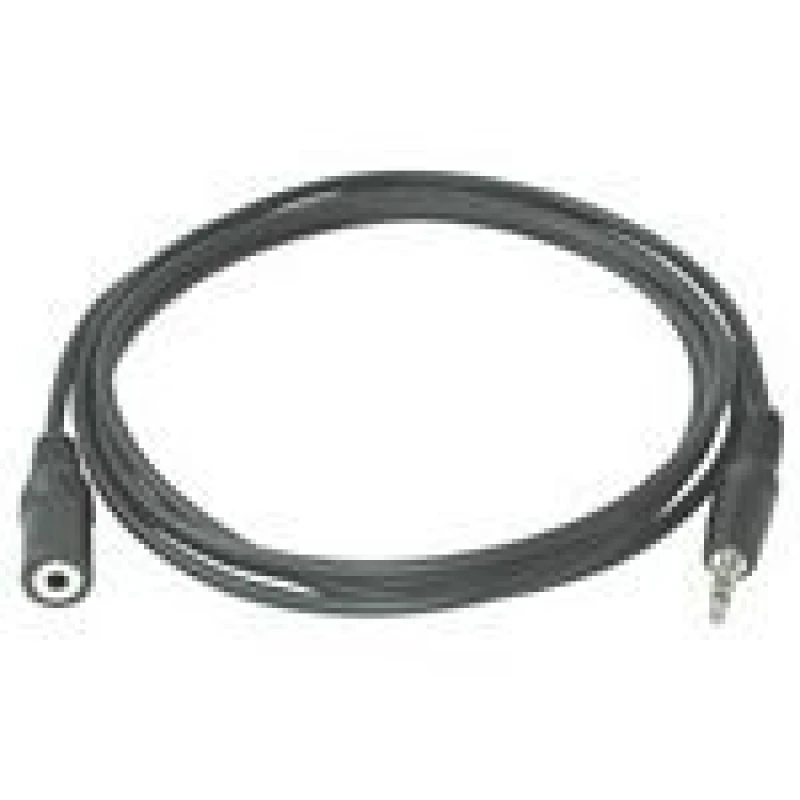 Image of C2G C2G 2m 3.5mm Stereo Audio Extension Cable M/F audio cable Black 80092