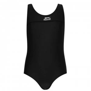 Image of Slazenger Racer Back Swimsuit Girls - Black