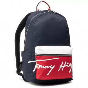 Image of Tommy Hilfiger Mens Signature Backpack - Desert Sky