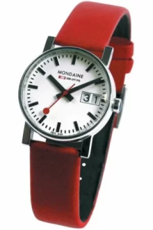 Image of Ladies Mondaine Swiss Railways Big Date Watch A6693030511SBC