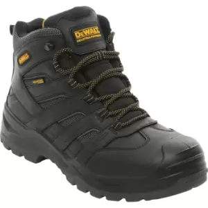 Image of DEWALT Murray Waterproof Safety Boots in Black, Size 11 Rubber/Steel
