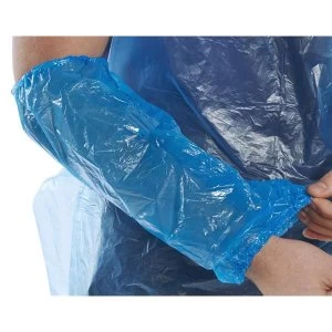 Image of Click Once Disposable Oversleeve 14" Blue Ref DO14B2 Pack of 2000