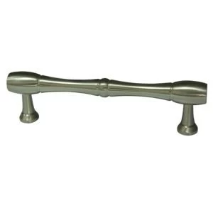 Image of Cooke Lewis Satin Nickel Effect Bar Cabinet Pull Handle Pack of 1