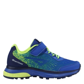 Image of Karrimor Tempo TR Child Boys Trainers - Blue/Lime