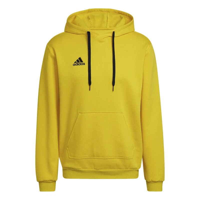 Image of adidas Entrada 22 Sweat Hoodie Mens - Yellow Yellow M