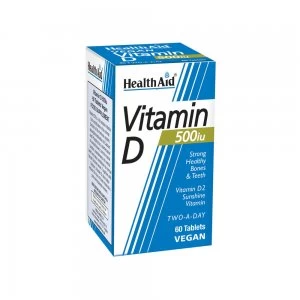 Image of HealthAid Vitamin D 500iu Tablets