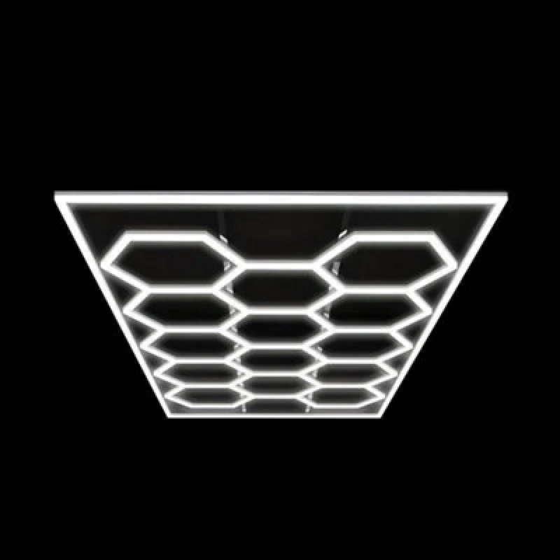 Image of ENER-J 600W LED Car Showroom Light System 6500K T5 Tubes in White Size: 25cm diameter x 19cm high White Unisex 25cm diameter x 19cm high