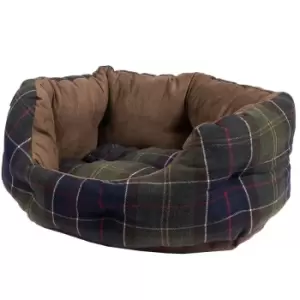 Image of Barbour Luxury Dog Bed Classic Tartan 24 Inch