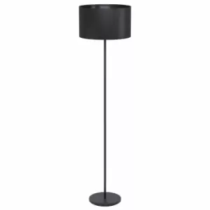 Image of Eglo All Black Floor Lamp