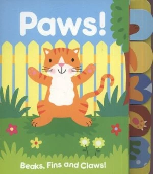 Image of Paws Beaks Fins and Claws by Richard Powell and Jo Moon Hardback