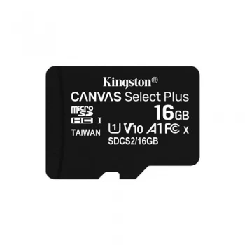 Image of Kingston 16GB Canvas Plus micro SD Card