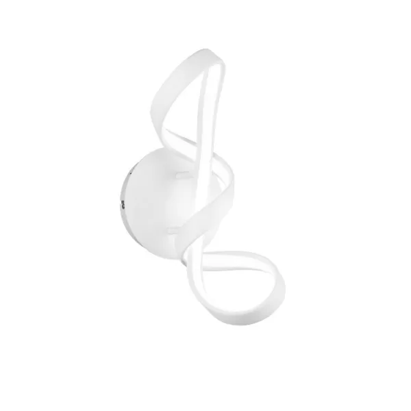 Image of Perugia Modern LED Wall Lamp White Matt 4000K