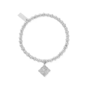Image of ChloBo SBDS889 Didi Sparkle Lion Head Bracelet