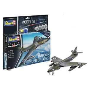Image of Hunter FGA.9 100 Years RAF 1:72 Revell Model Set