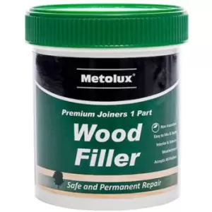 Image of Metolux - 1 Part Wood Filler Light Oak 250ml Tin