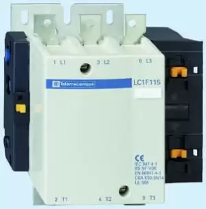 Image of Schneider Electric TeSys F LC1F 3 Pole Contactor - 330 A, 3NO, 200 kW