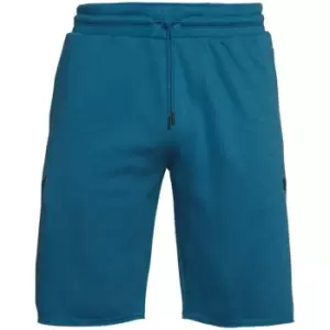 Image of Under Armour Rock Fleece Short - Blue