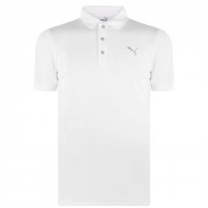 Image of Puma Rotation Polo Shirt Mens - White
