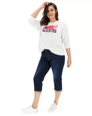 Image of Levis Shaping Capri Trousers