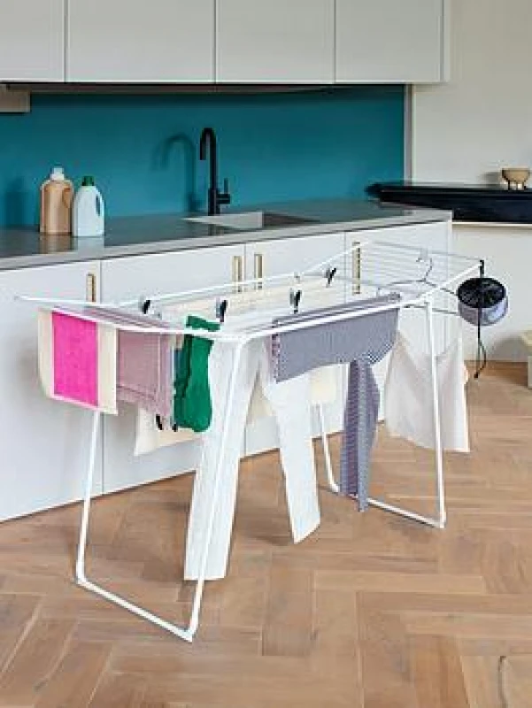 Image of Brabantia Hangon Drying Rack Too, 18 Metres - White 232428