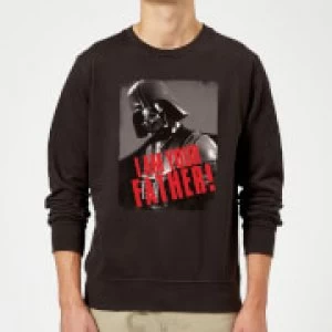 Image of Star Wars Darth Vader I Am Your Father Gripping Sweatshirt - Black - 5XL