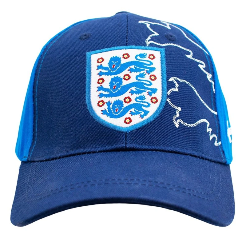 Image of England FA Baseball Cap in Dark Navy Dark Navy Unisex One Size