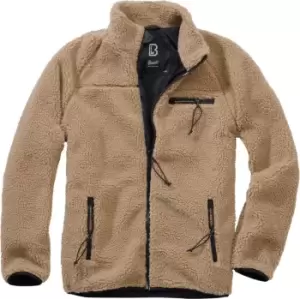 Image of Brandit Teddyfleece Jacket, beige, Size XL, beige, Size XL