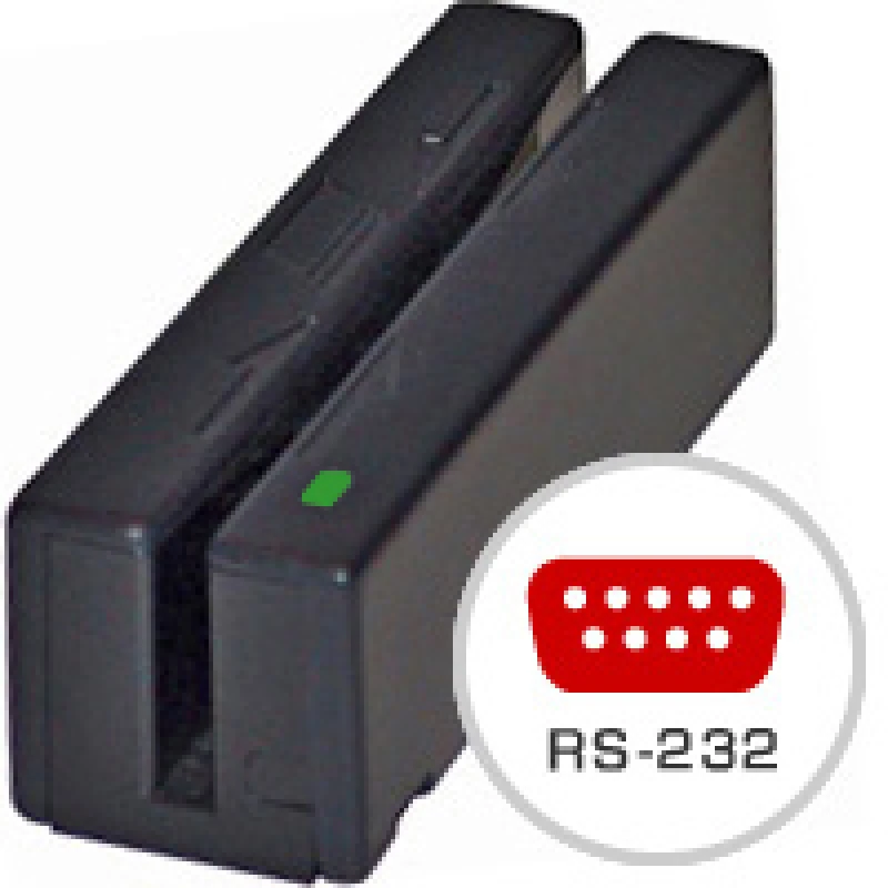 Image of MagTek Mini Swipe Reader (RS-232) magnetic card reader