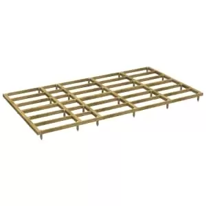 Image of Power Sheds 18 x 10ft Pressure Treated Garden Building Base Kit