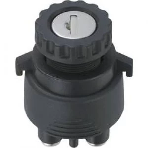 Image of Key switch 12 Vdc 15 A 2 x OnOffOnOn 1 x 30