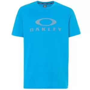 Image of Oakley O Bark T Shirt Mens - Blue