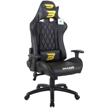 Image of BraZen Phantom Elite PC Gaming Chair - Black