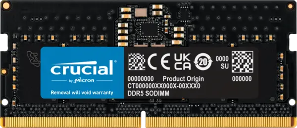 Image of Crucial 32GB (1x32GB) 5600MT/s DDR5 Memory
