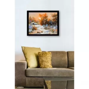 Image of SC1165 Multicolor Decorative Framed MDF Painting